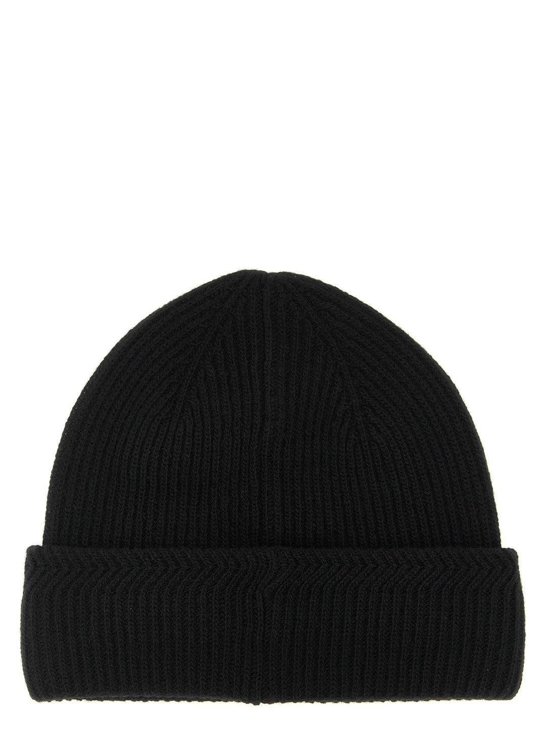 Moncler Brioche Half Stitch Cap Cappelli - Nero | 6c49316ca42bf9fa5cded0c612053ad3538ec854