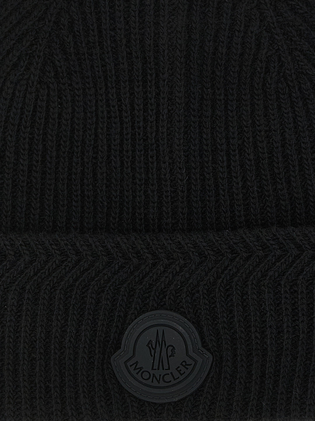 Moncler Brioche Half Stitch Cap Cappelli - Nero | ea05f596d2d496c7177a3ad03ac3d8f988877956