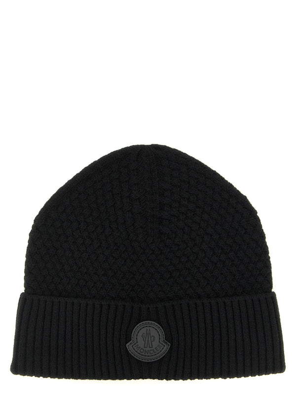 Basket Stitch Beanie Cappelli Nero