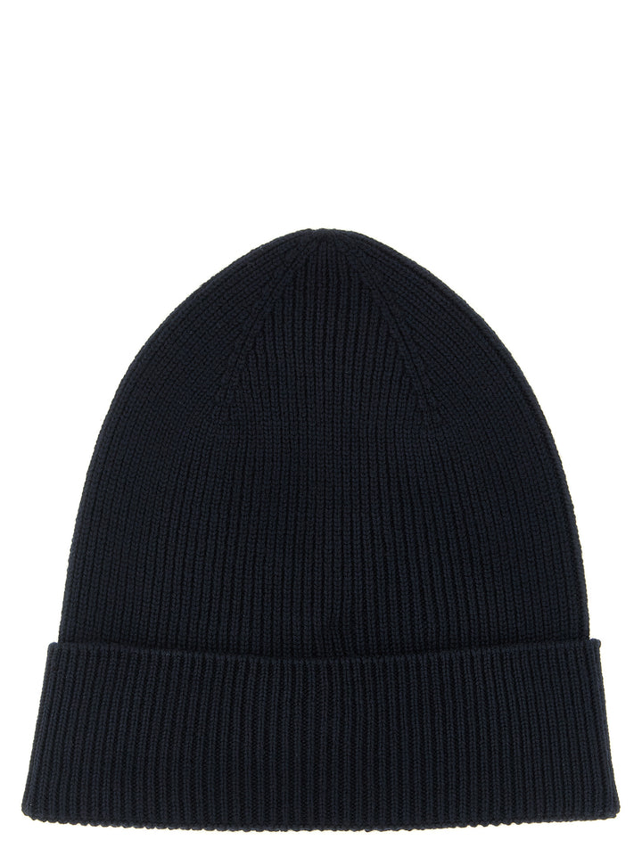Moncler Wool Beanie Cappelli - Blu | 3e0b572872afdb14919a2002401ba9f1db4863d8