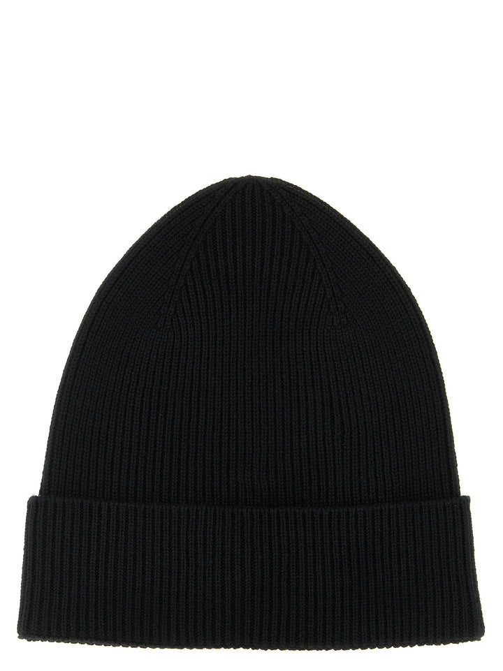 Moncler Wool Beanie Cappelli - Nero | 78eb641139e05fbf0290b838f60a048381d72653