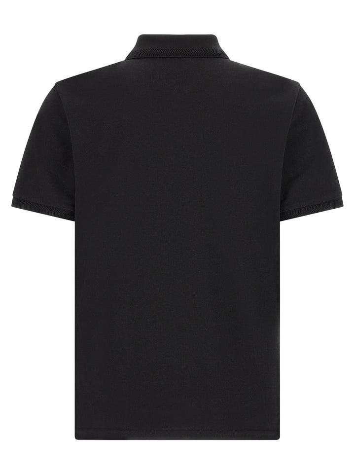 Moncler Logo Patch  Shirt Polo - Nero | eb4f679e7b6dab1ba58672de1fe8a6ef2a6fb677