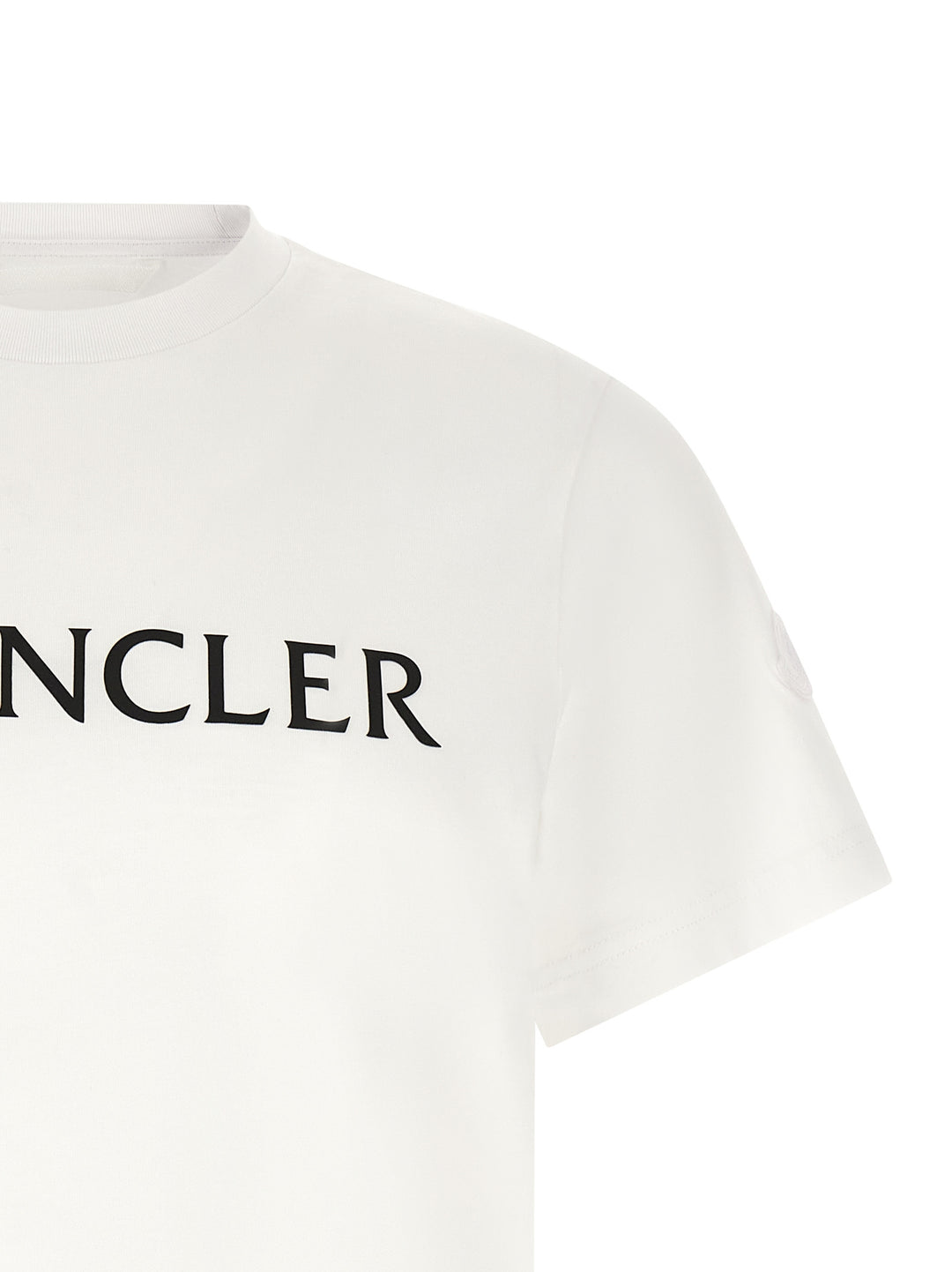 Moncler Graphic Logo T shirt - Bianco | cae3416f1532db9ccca00d00937d7773908214ba