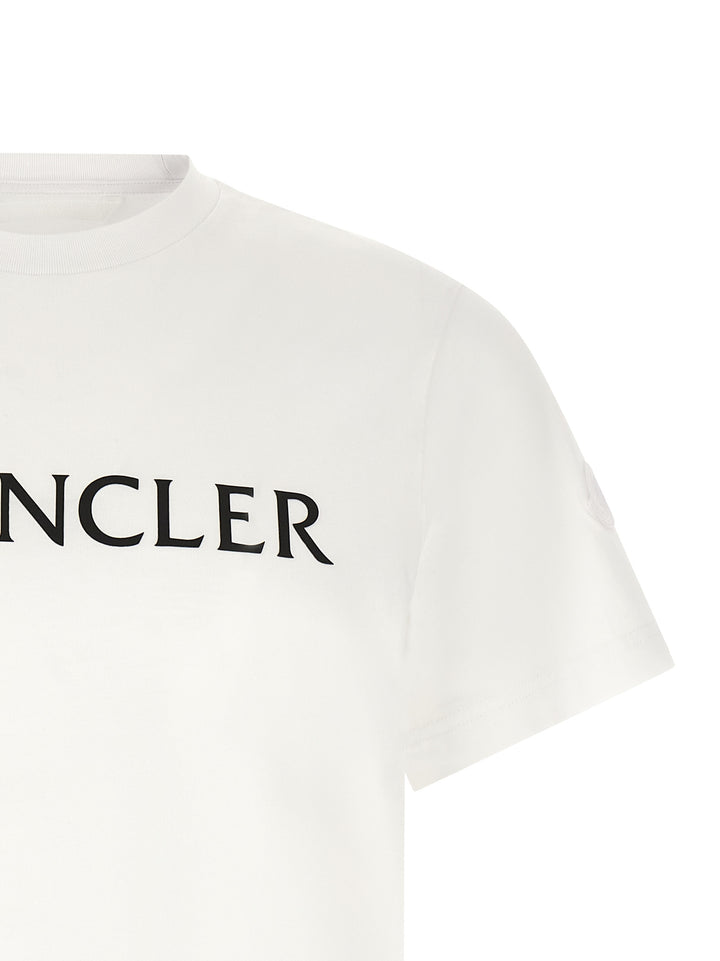 Moncler Graphic Logo T shirt - Bianco | cae3416f1532db9ccca00d00937d7773908214ba