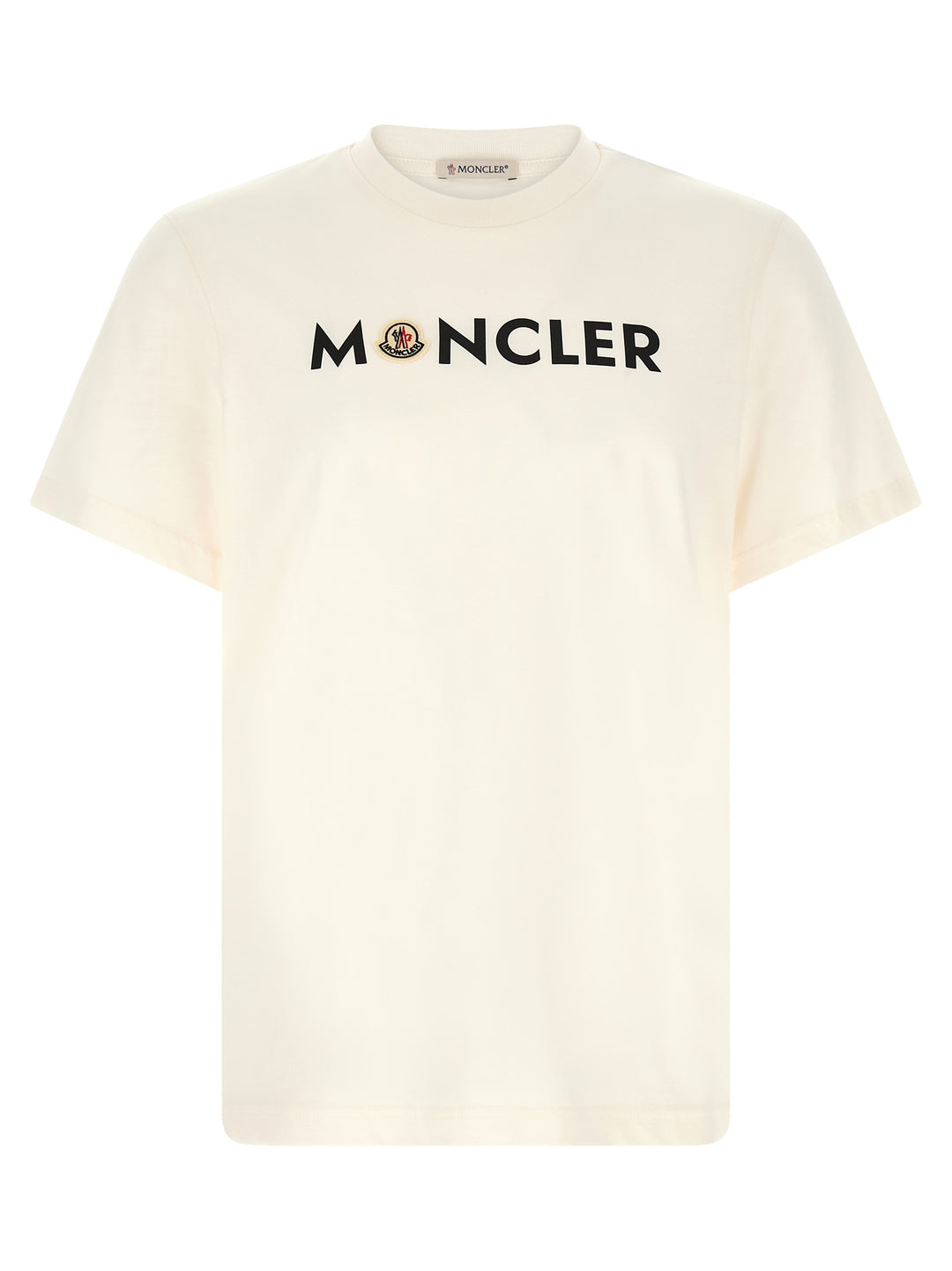 Moncler Logo Print T shirt - Bianco | 5e8071d7b25daa6d0bb3667731552a550117f501