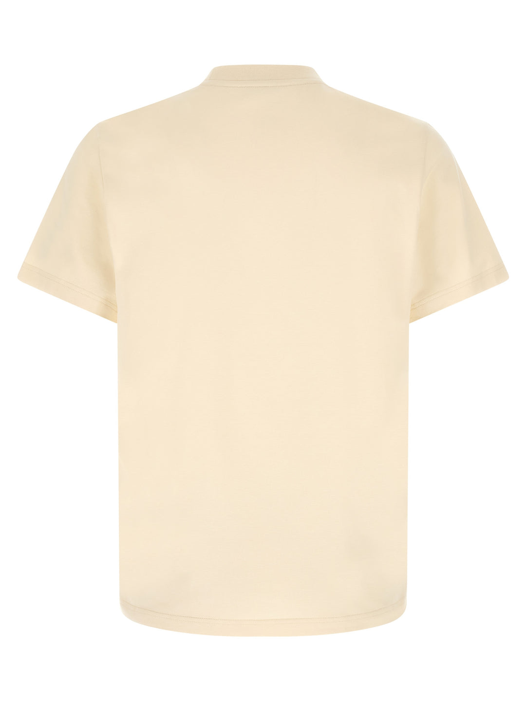 Moncler Logo Patch T shirt - Bianco | 393b2c85dd777d52d896ac12992e46e1f21d0fd4