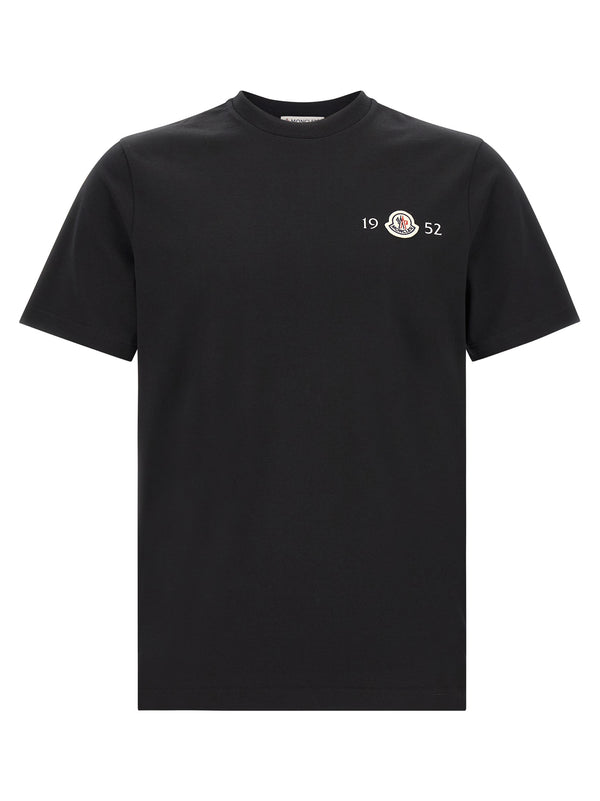 Logo Patch T Shirt Nero