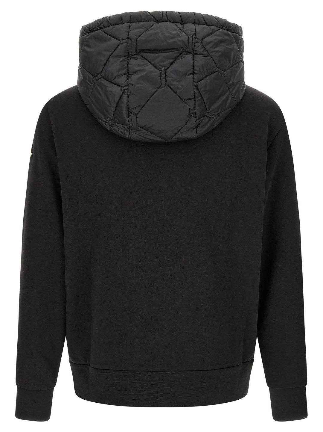 Moncler Hybrid Hoodie Maglioni - Nero | 26967cee9a53c5980edd579fc2484ab5d11a5410