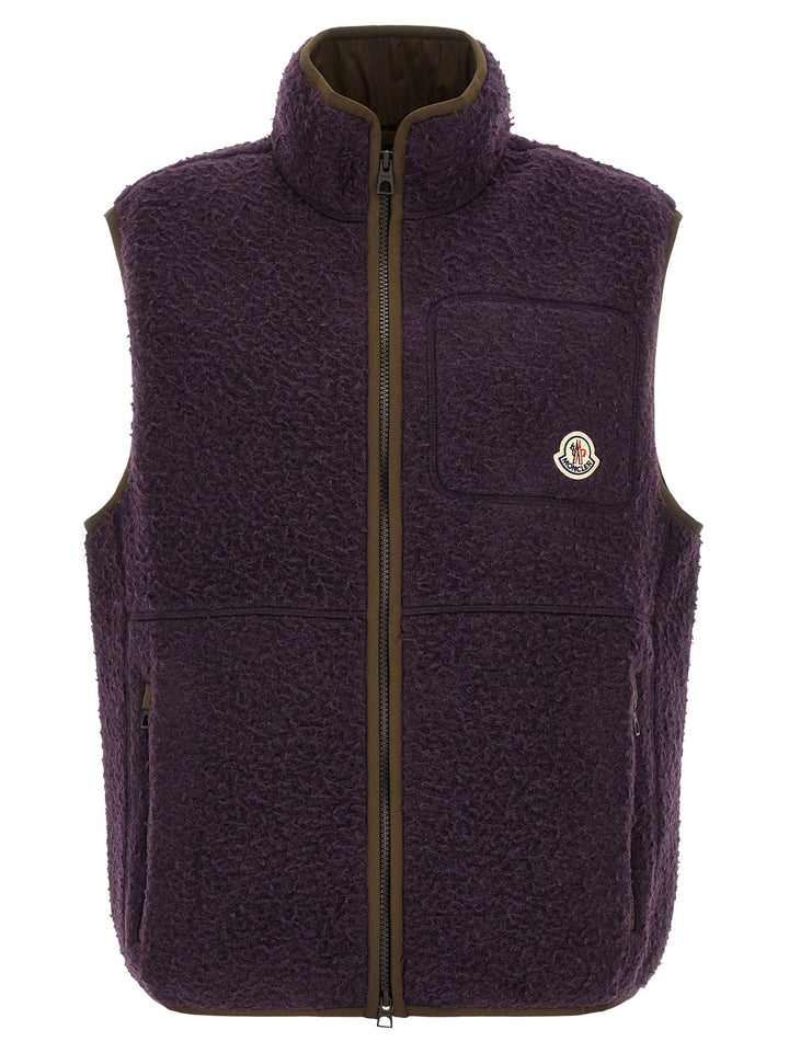 Moncler Casentino Gilet - Viola | c03dfb80adbf88b750cbce532e9327454110e4fb