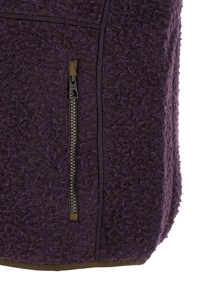 Moncler Casentino Gilet - Viola | c87b7d8b10ab1b7df84e07841fd364187fcc10ef
