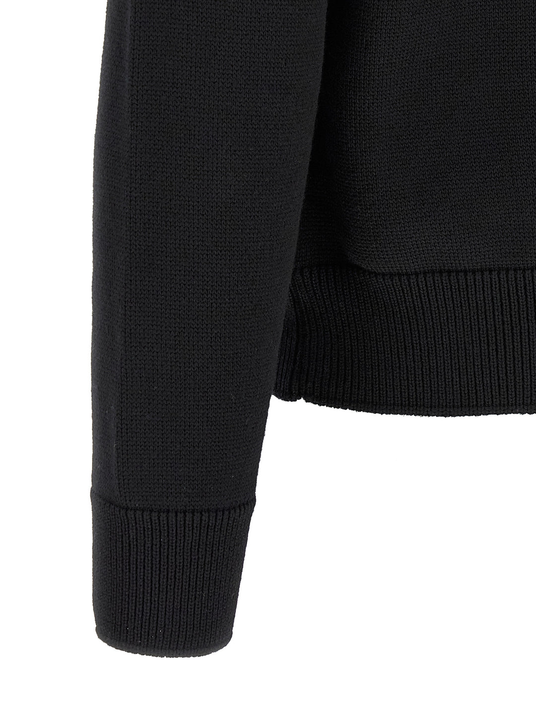 Moncler Padded Wool Zip-Up Maglioni - Nero | 3692472de1bcfcf5e7383c6db4fd1aa8c5670e9f