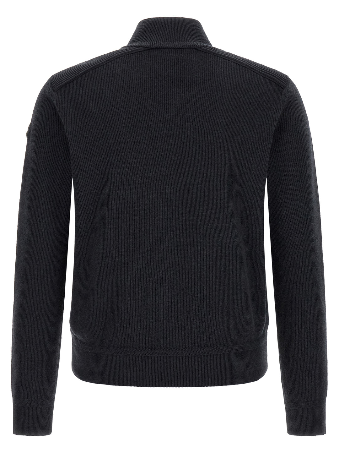 Moncler Padded Cardigan Maglioni - Blu | 3b80efb7a2d7deb1cb29071a2d4d362da7f10755