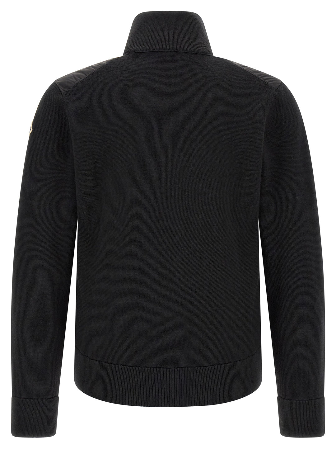 Moncler Padded Cardigan Maglioni - Nero | c830d4444a06e0d788de0c2aab41ffbfd882cf9f