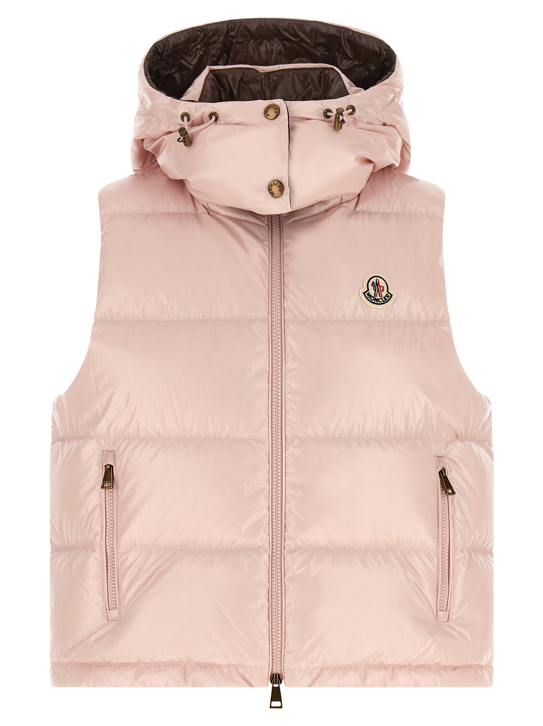 Moncler Niverolle Gilet - Rosa | 33c18168881daf89dc5823d5298a6f20536c184e
