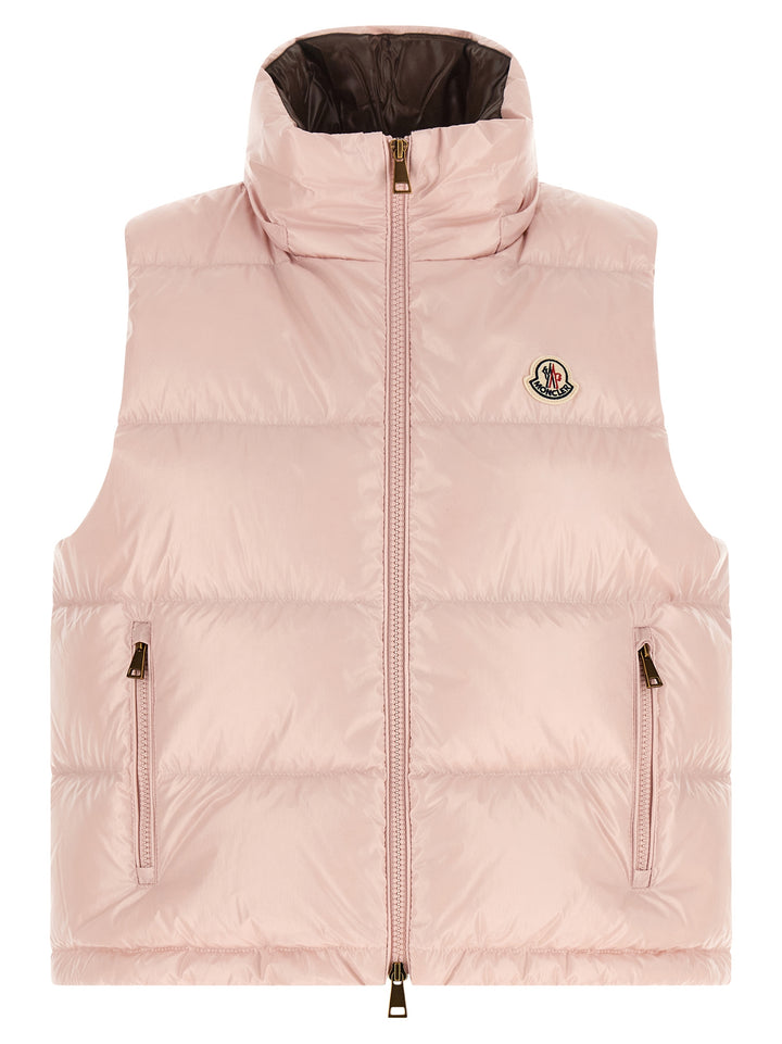 Moncler Niverolle Gilet - Rosa | 93c8eeff2594804356f56b40369cb109e9917b4e
