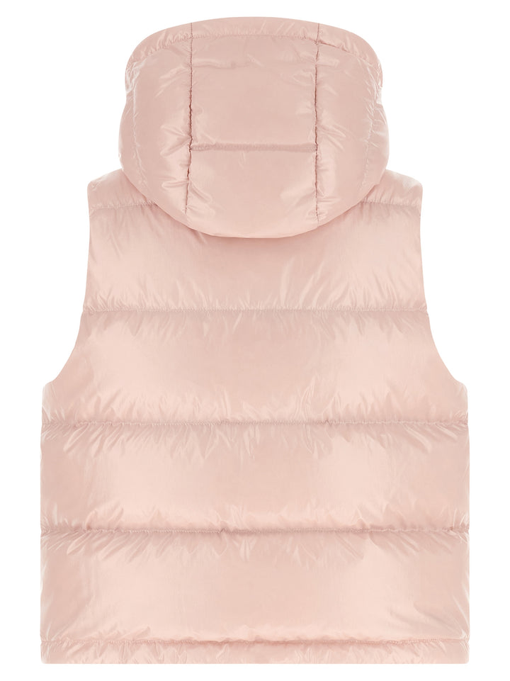 Moncler Niverolle Gilet - Rosa | 844cb8b11f5f1e6ff4054ea02ce065803a126a86