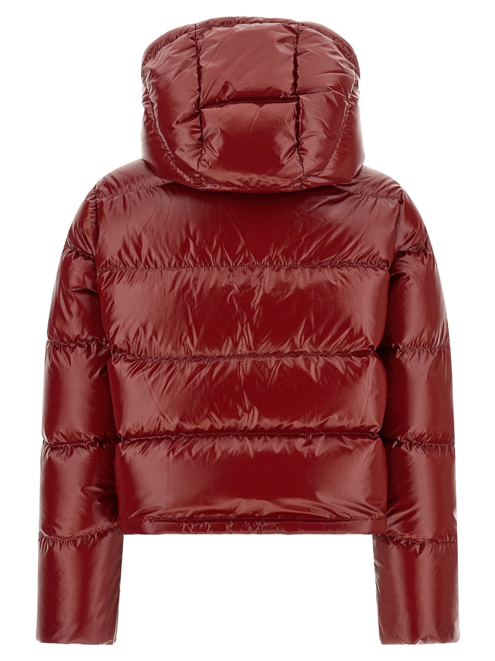 Moncler Nievole Puffer Jackets - Rosso | 84d4025199e468b8d352100681da76c0c441f923
