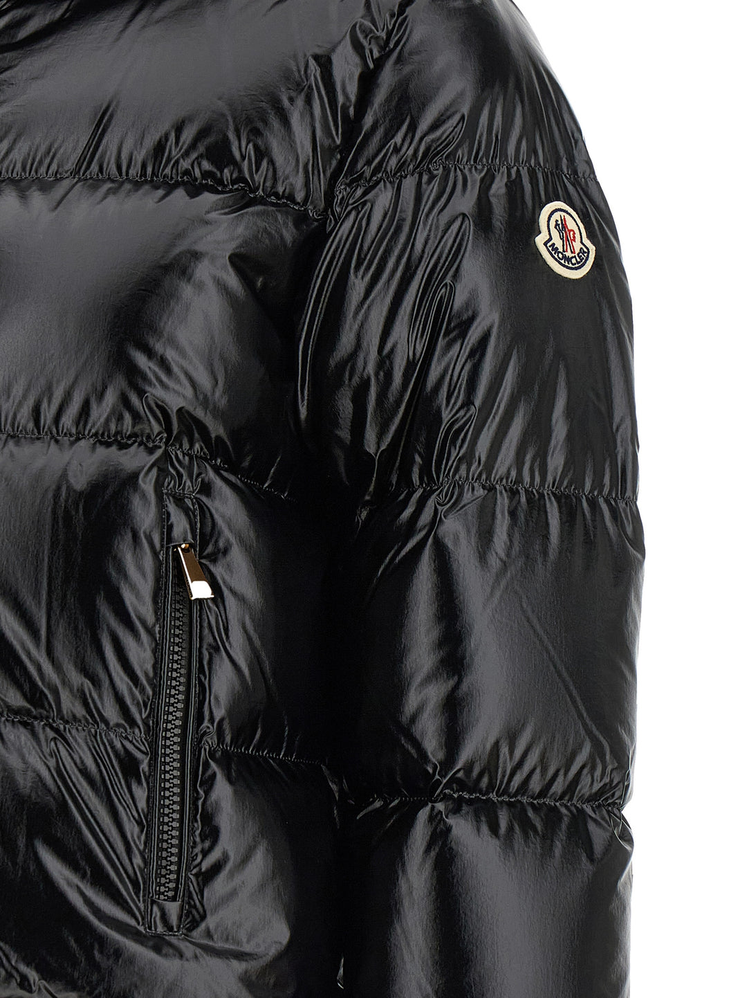 Moncler Nievole Puffer Jackets - Nero | 95f47bffb352a91185098fdaf60bc355bb1174db