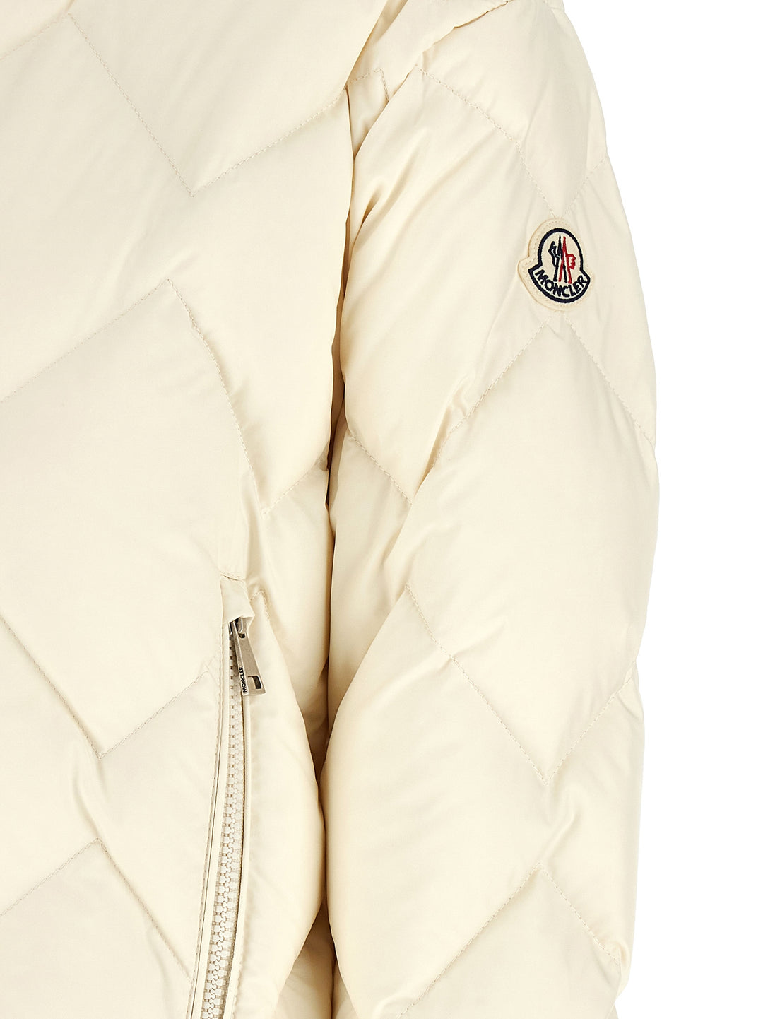 Moncler Arvouinne Puffer Jackets - Bianco | 8ffd03c5d83f70446941b40c017140ed50958422
