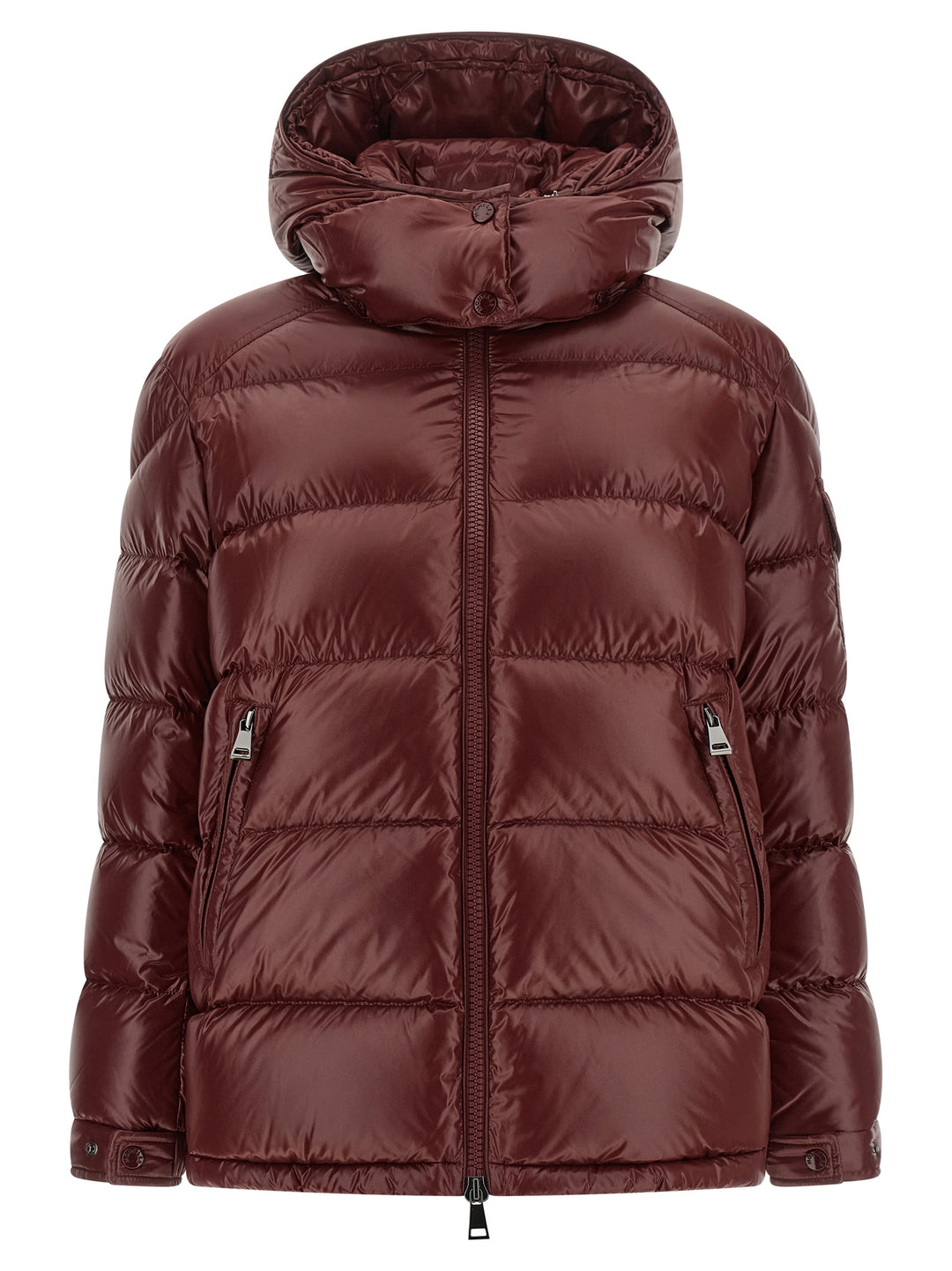 Moncler Maire Puffer Jackets - Bordeaux | 85881585c3cc40d97a03a894cb2dba258aa119cf