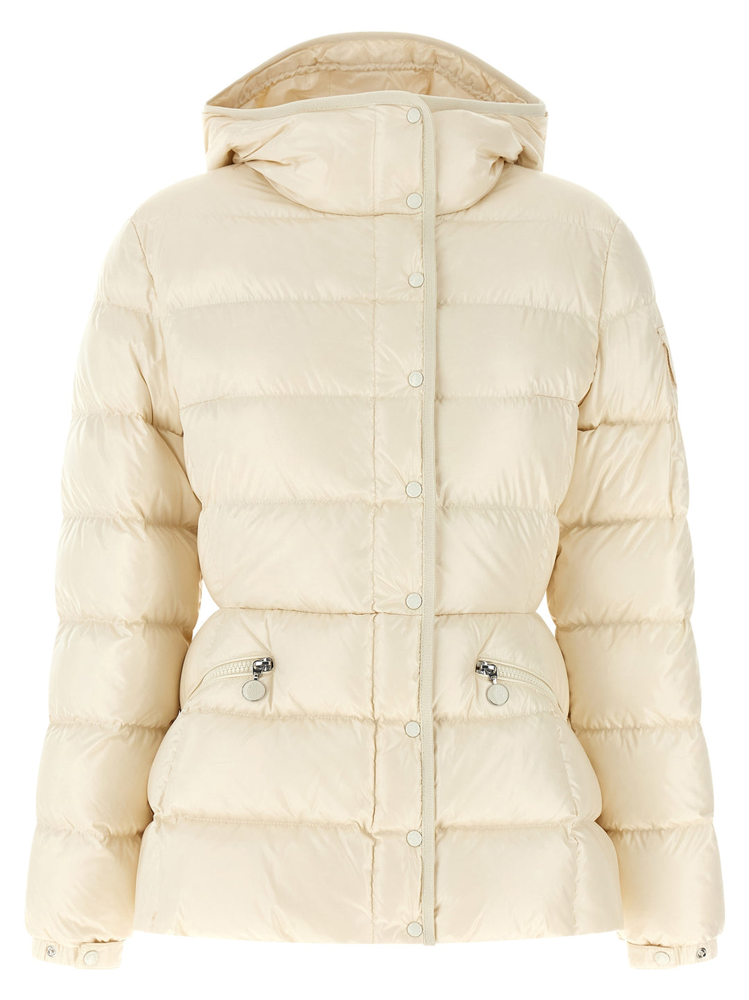 Moncler Barante Puffer Jackets - Bianco | 7c87653c6902cd3846c35ba4e6051e52a8fac424