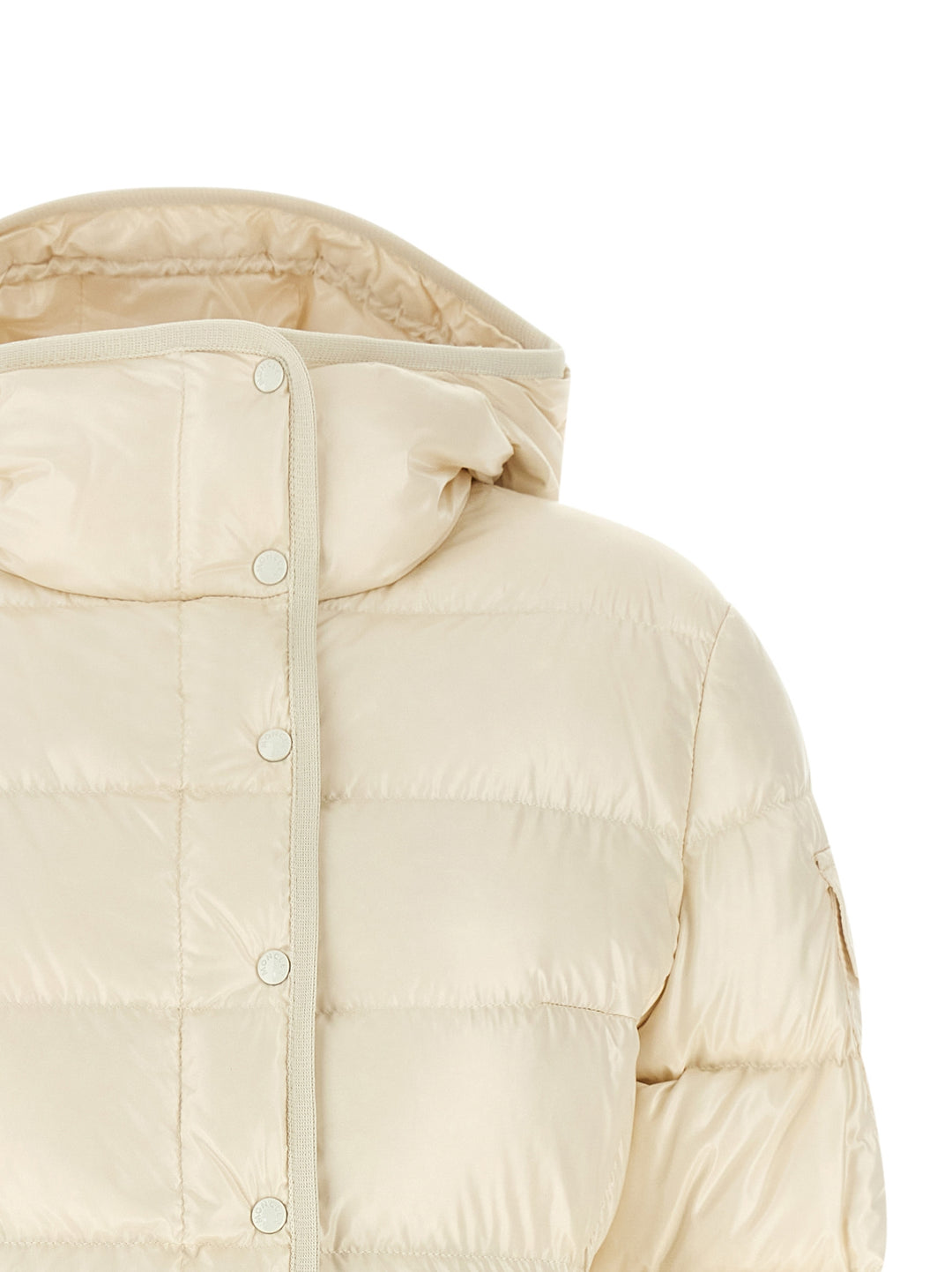 Moncler Barante Puffer Jackets - Bianco | 56a1152829699e062414bba022a63830f1b43b64