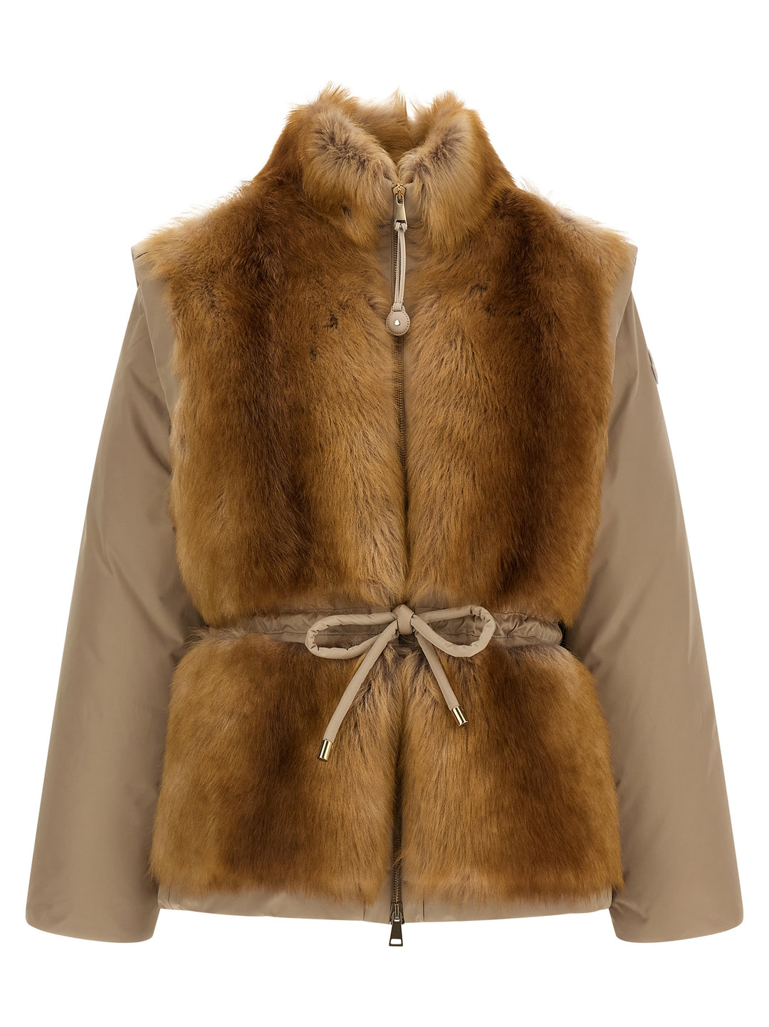 Moncler Blaireau Pellicce - Beige | eba22eba97a7f91af126617708f770c0e510594f