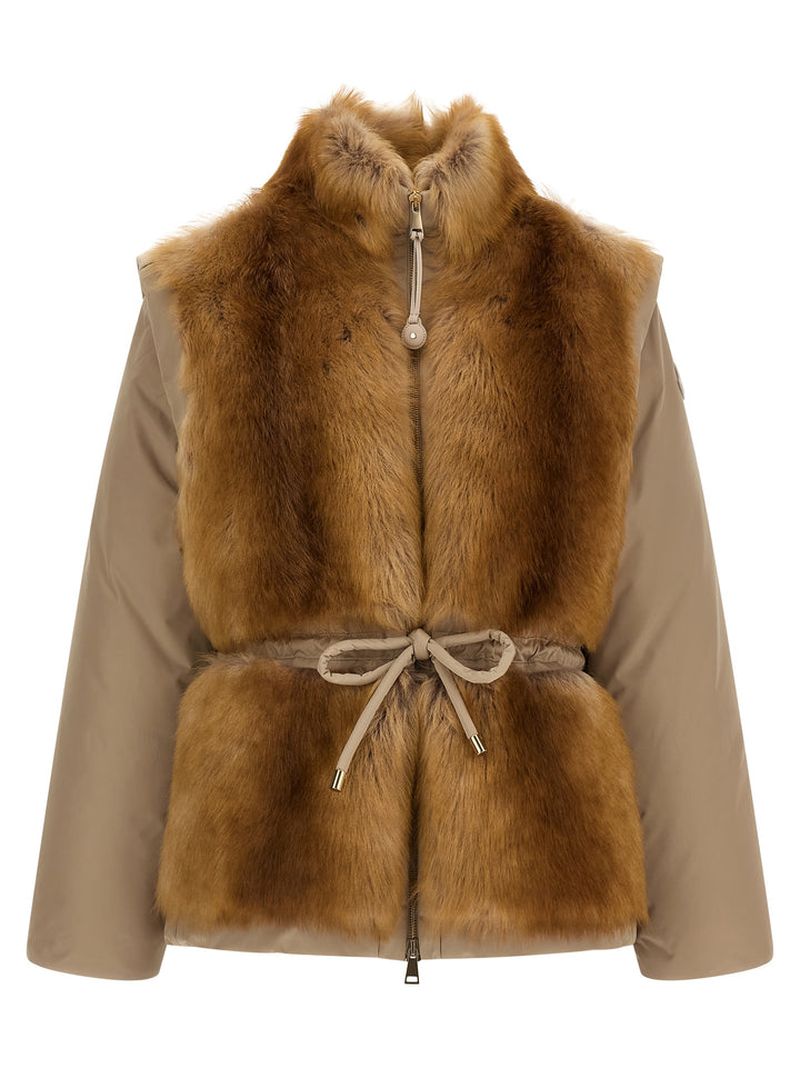 Moncler Blaireau Pellicce - Beige | eba22eba97a7f91af126617708f770c0e510594f