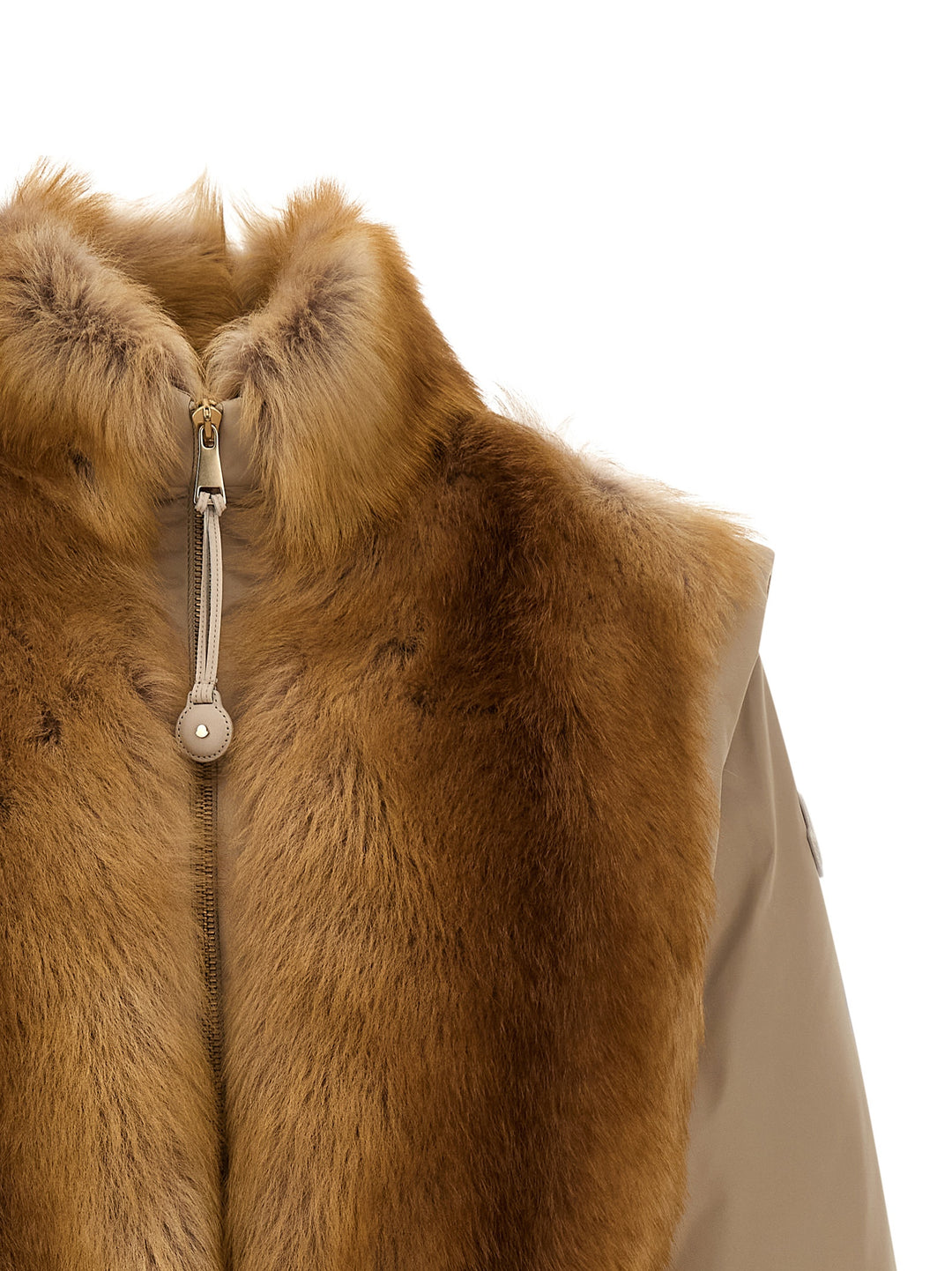 Moncler Blaireau Pellicce - Beige | 35f137afc1a2166e1bca7bd0955ad332cc17d5c3