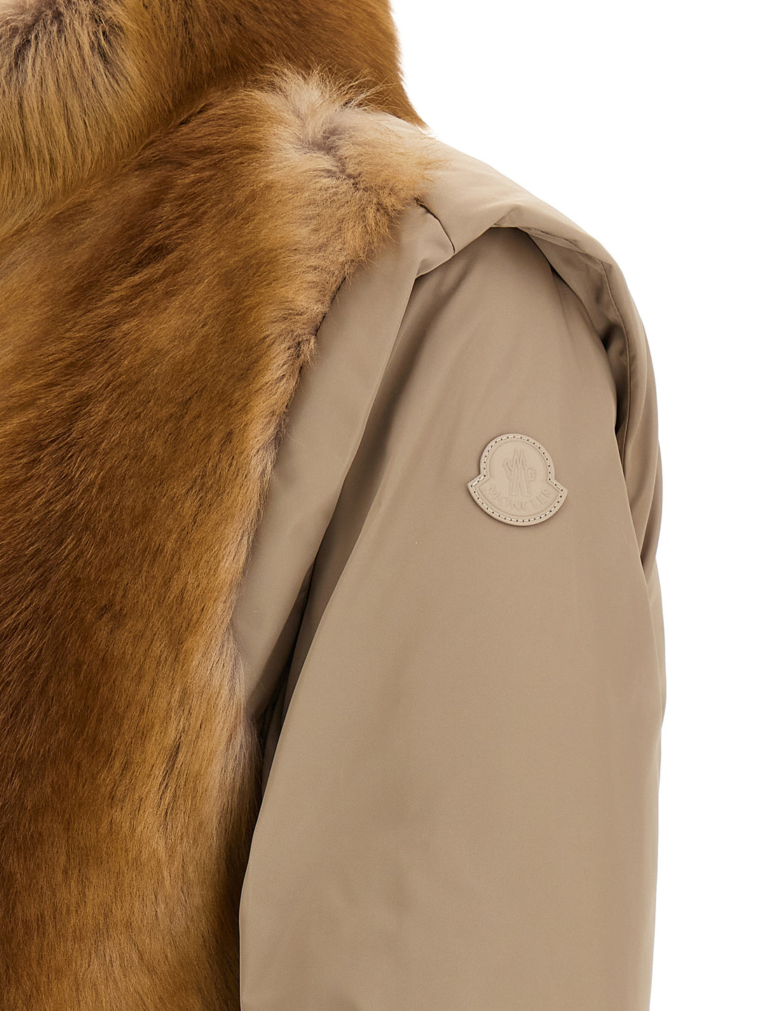 Moncler Blaireau Pellicce - Beige | d452d81e4ccf2ca5cd4f323d42a95da1e4ed45b6