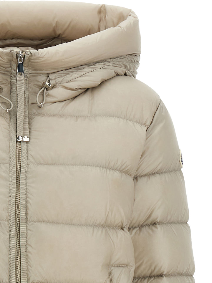 Moncler Suyenne Puffer Jackets - Beige | 7aa7468cd714e02382437c7225d8dc7ef493bfd2