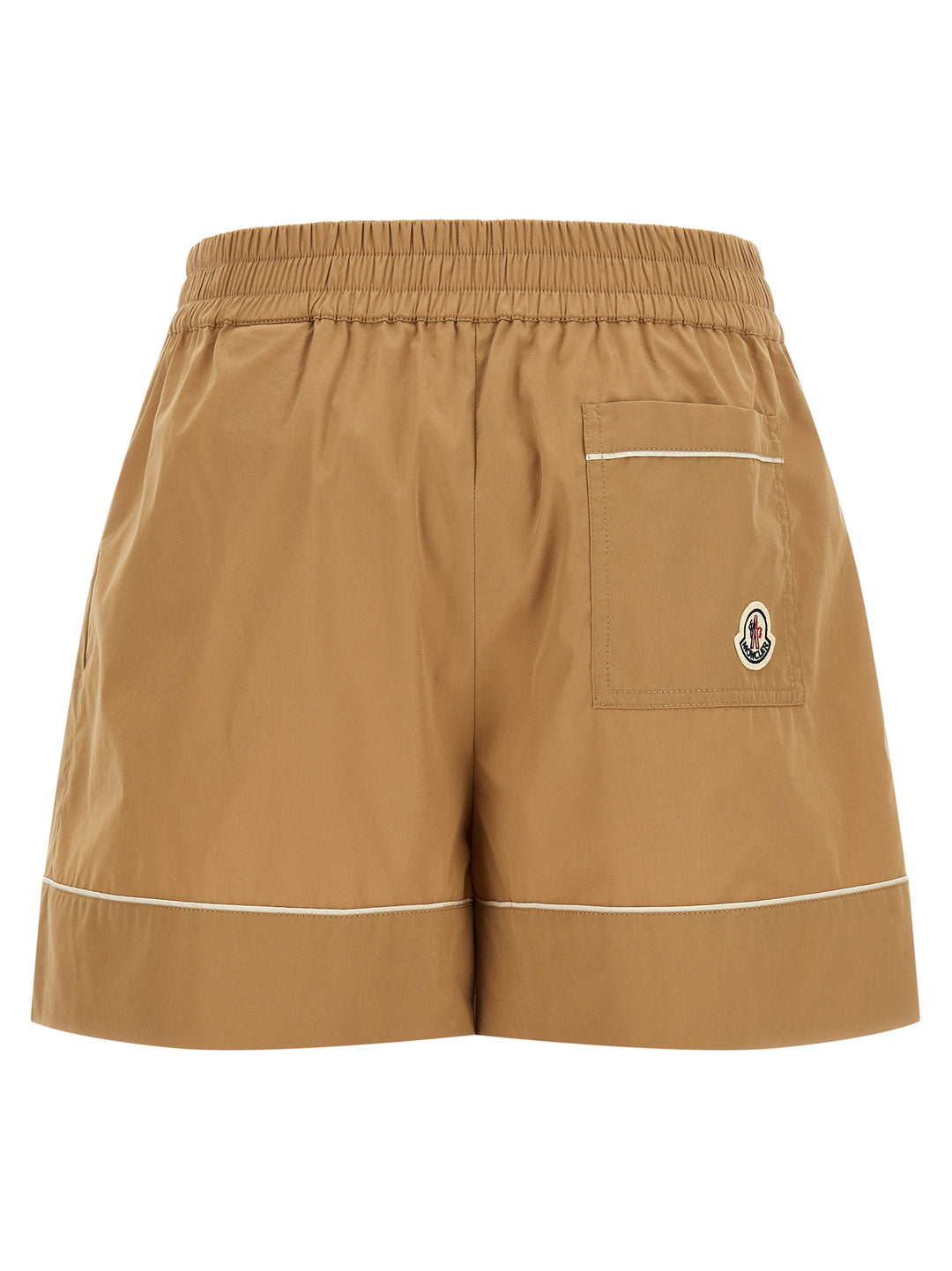 Moncler Tailored Shorts Bermuda e Short - Beige | c740bcc7b56348bb7809c2f3c9cc31620fb980b1