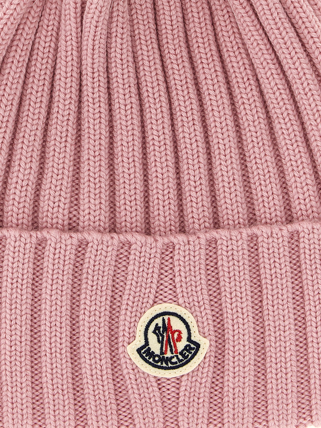 Moncler Pompon Wool Beanie Cappelli - Rosa | 5bbf5aac761d82099499d2695706b86546462c7f