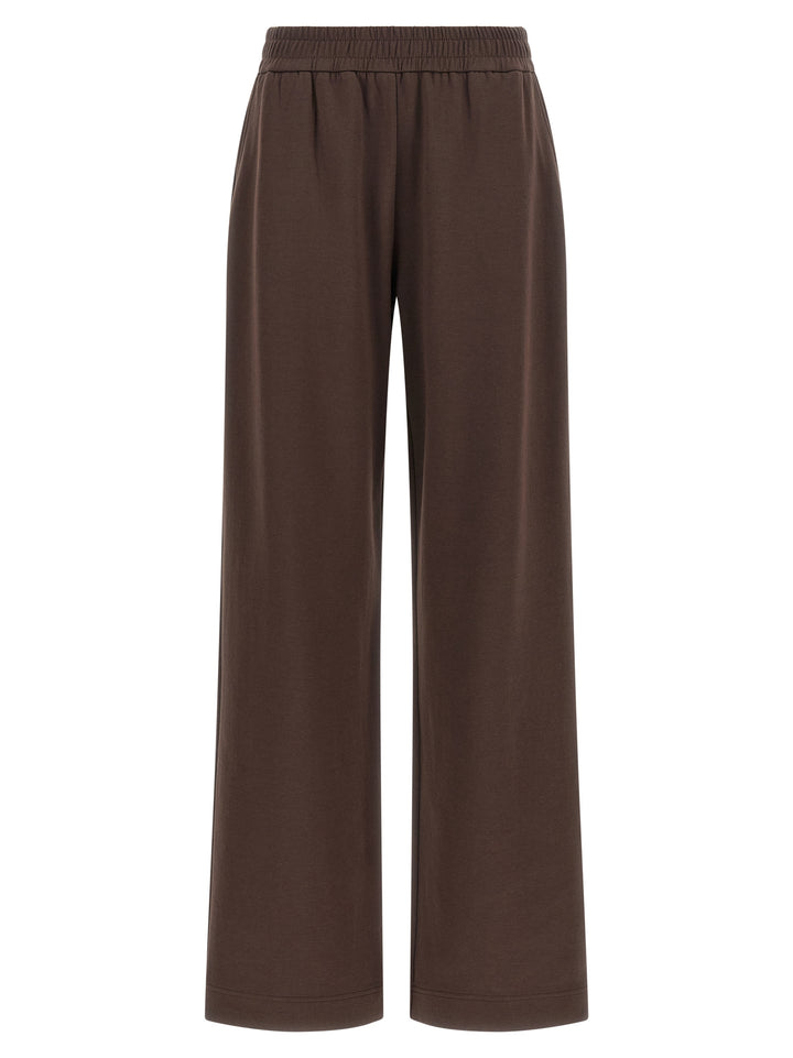 Moncler Double Knit Joggers Pantaloni - Marrone | e19da20ad9677d3f3a78502fc17590c1976991c3