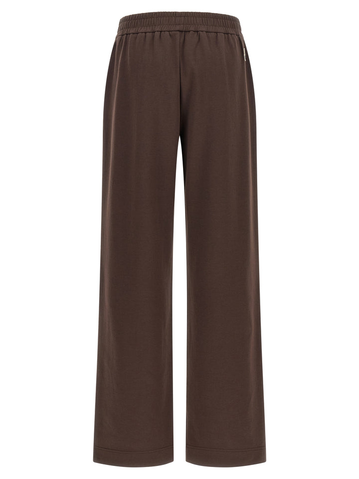 Moncler Double Knit Joggers Pantaloni - Marrone | 6c38fdc55800d5af09378b9227101417086c5b87