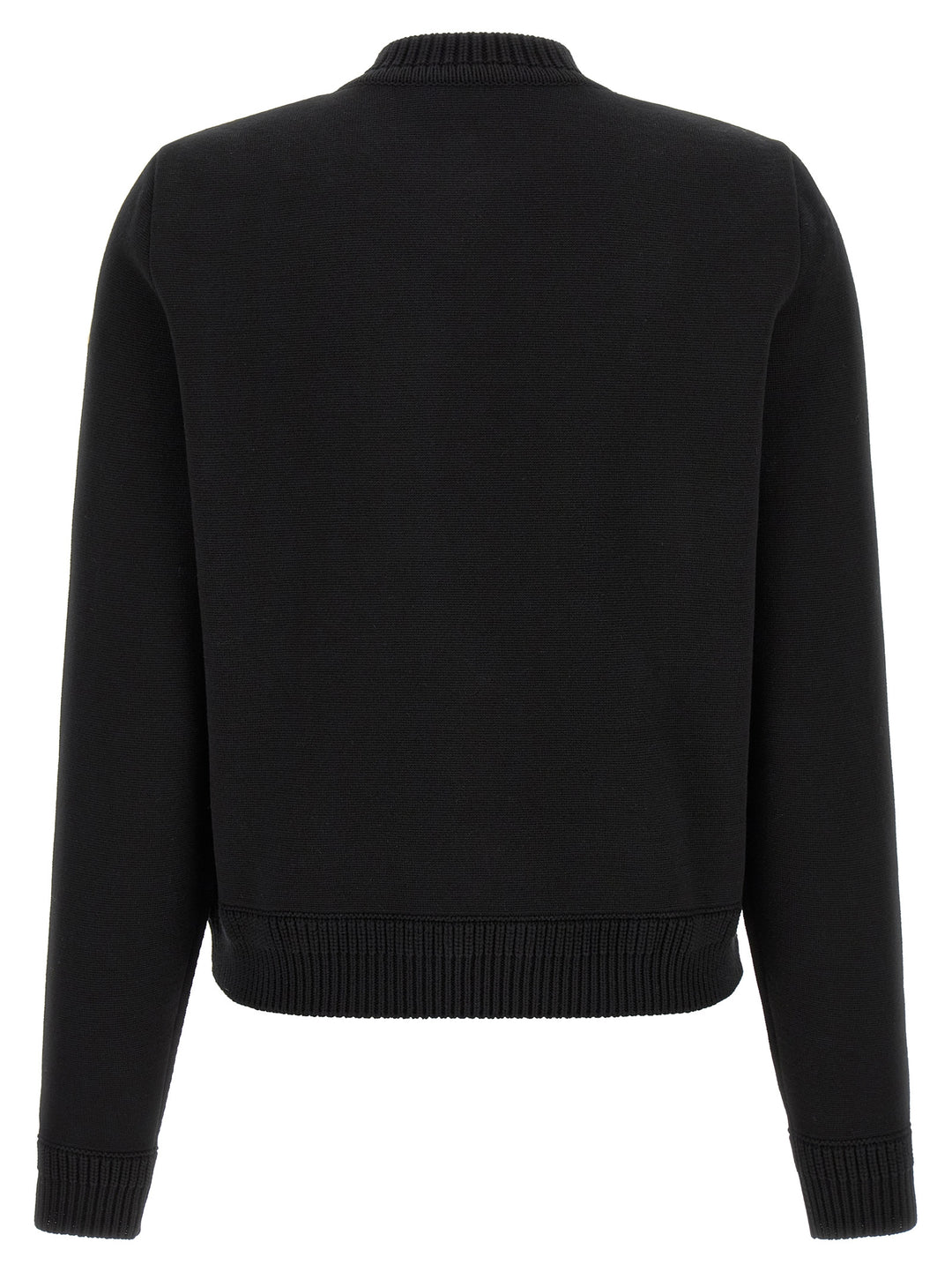 Moncler Padded Cardigan Maglioni - Nero | b5c3c3b38b1f048bd10f6abc1294eddcb87c071b