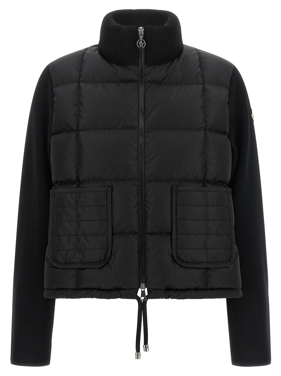 Moncler Padded Cardigan Maglioni - Nero | 9d9344c48d862906963165dd3b17d96cae124bc5