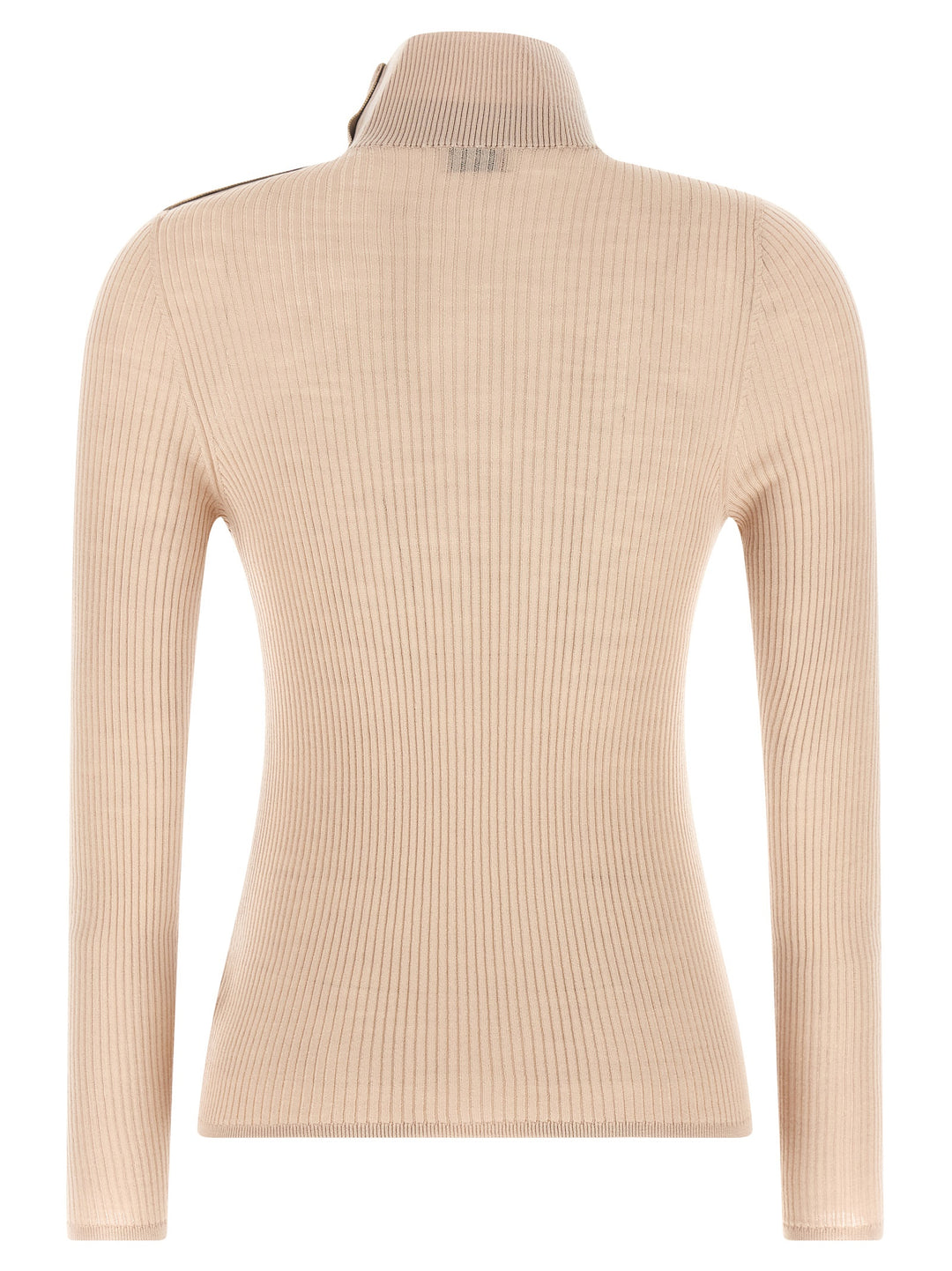 Moncler Textured Wool Turtleneck Sweater Maglioni - Beige | c2af19f15fc4521c7a86fc54e6e6bf6753a22d91