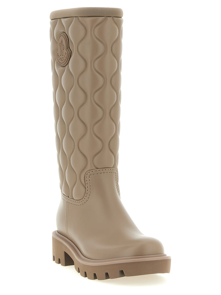 Moncler Kickstream High Stivali e Stivaletti - Beige | ea1f75872227bc7dfee4293cedc53b0561940b4b