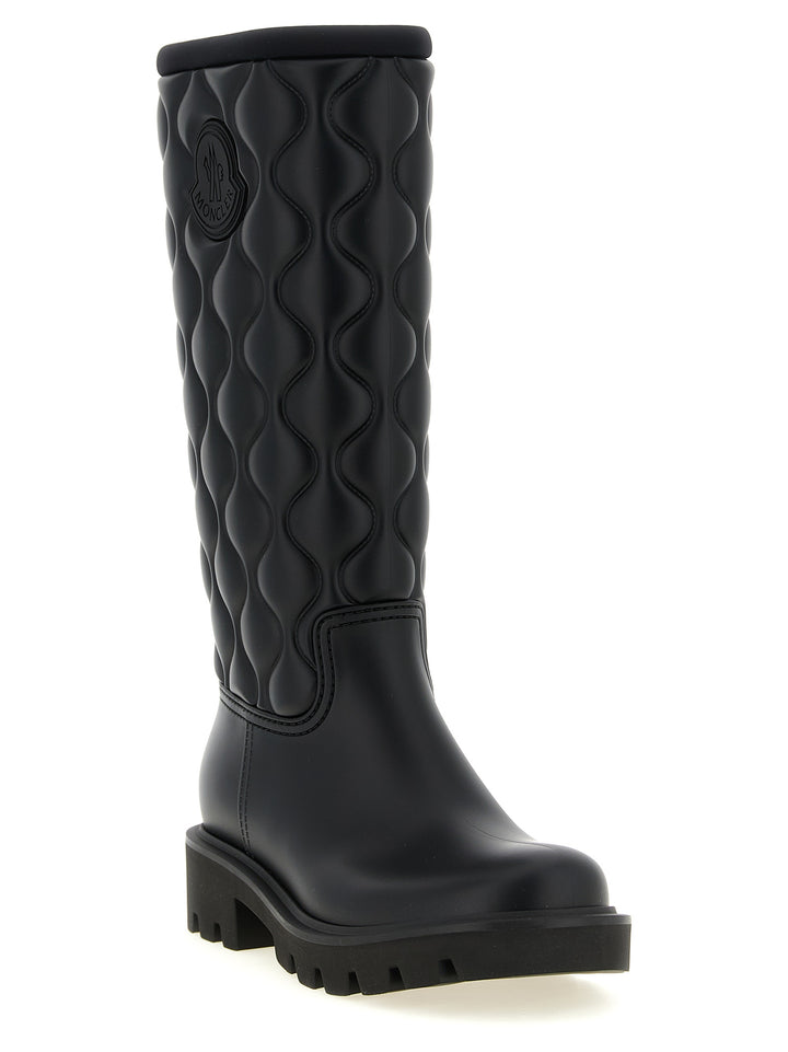 Moncler Kickstream High Stivali e Stivaletti - Nero | 76cacba14715e1e4c448ac2ec05093385aa852cc