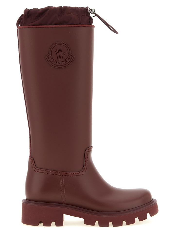 Moncler Kickstream High Stivali e Stivaletti - Bordeaux | 3d25e757931ef1f03b402924ecb5f03f0ddffe97