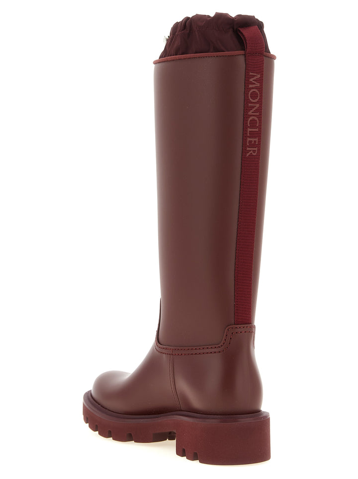 Moncler Kickstream High Stivali e Stivaletti - Bordeaux | 9779fc32b750ebaa2a093113a226c9fc6dd6fa5b
