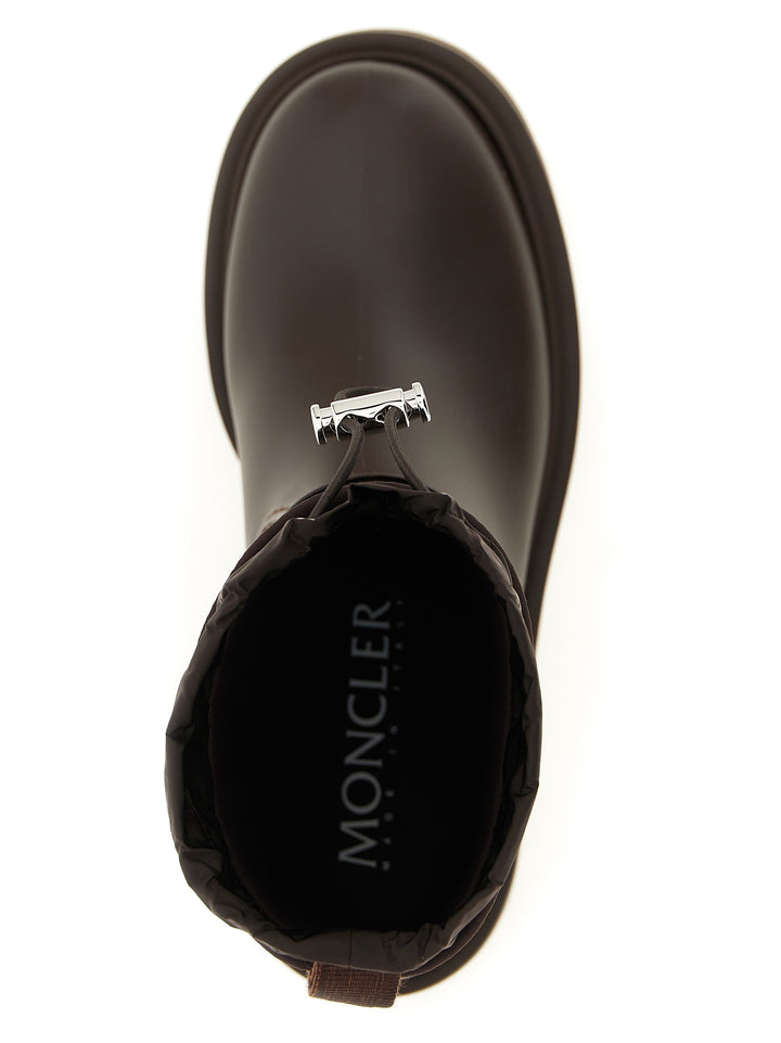 Moncler Kickstream High Stivali e Stivaletti - Marrone | 2497bcd76ba2e0f5f998b47b7725c8d21ee7479b