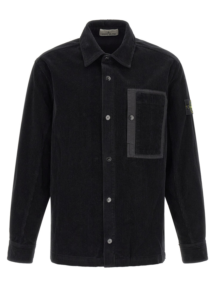 Stone Island 1200016 Camicie - Nero | 0c83d594f1e6f8923023a9e75259a6d7b296b4de
