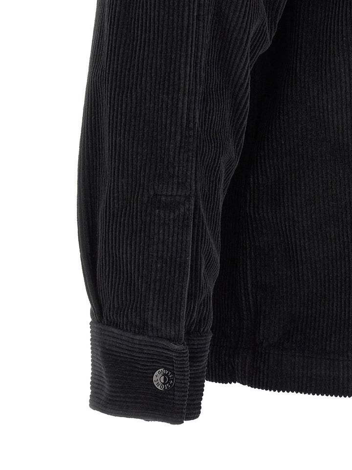Stone Island 1200016 Camicie - Nero | 5e0a4f3d82aaefb707083c828b049e3d79b3cd39