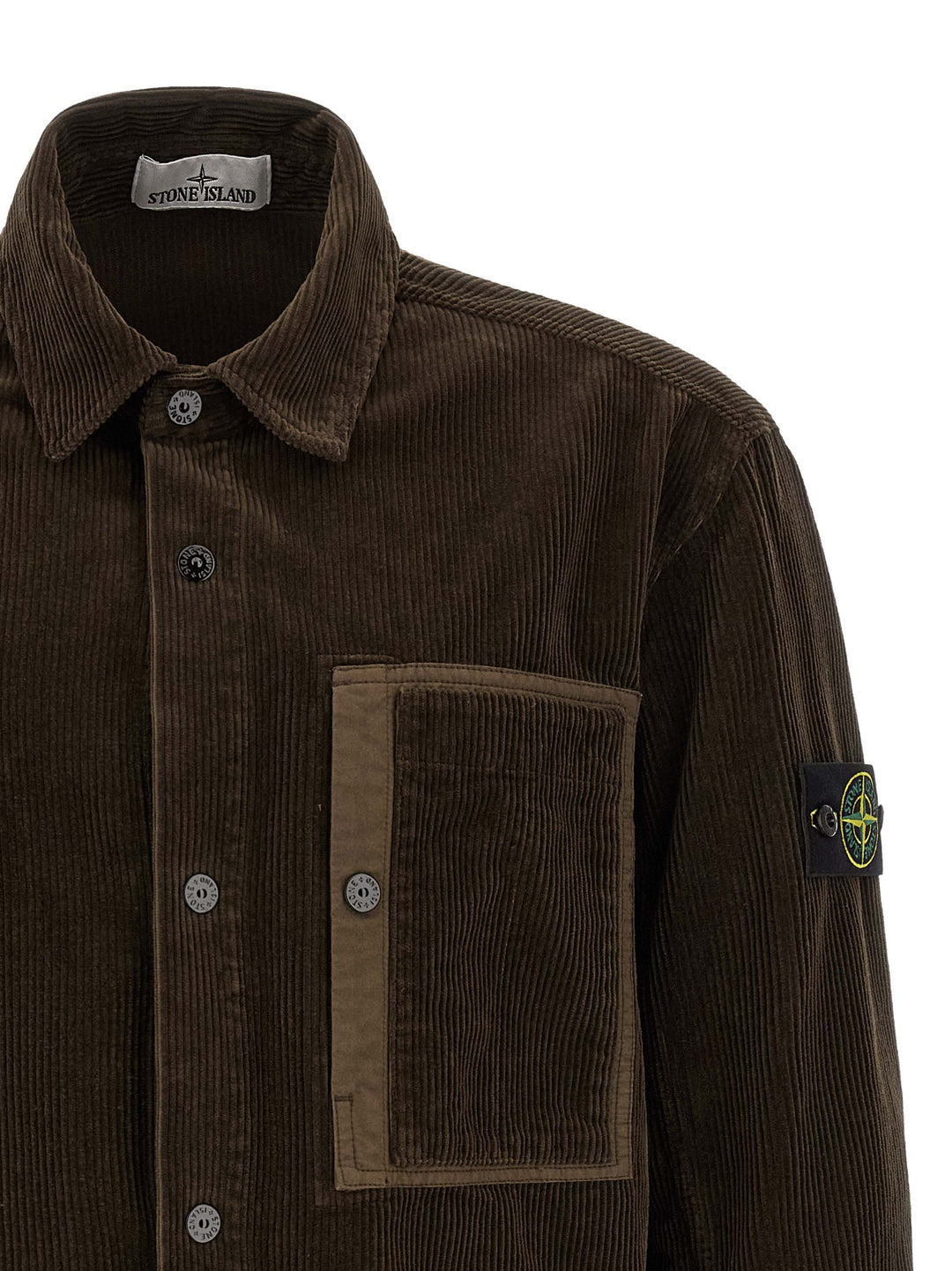 Stone Island 1200016 Camicie - Marrone | 1db82338a13e711ae0c8af0e812ae5bbcf76309a