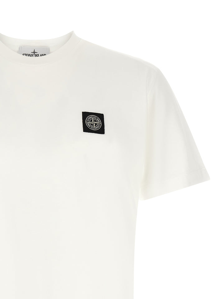 Stone Island 2100027 T shirt - Bianco | 415fe73893bdccfbf13279f235fc9af2053c1e70