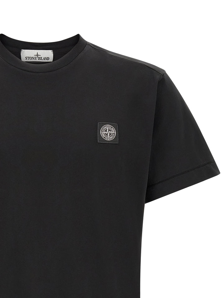 Stone Island 2100027 T shirt - Nero | eb035cc7c47b8f60d938fb2bbdd5b614732e55b3