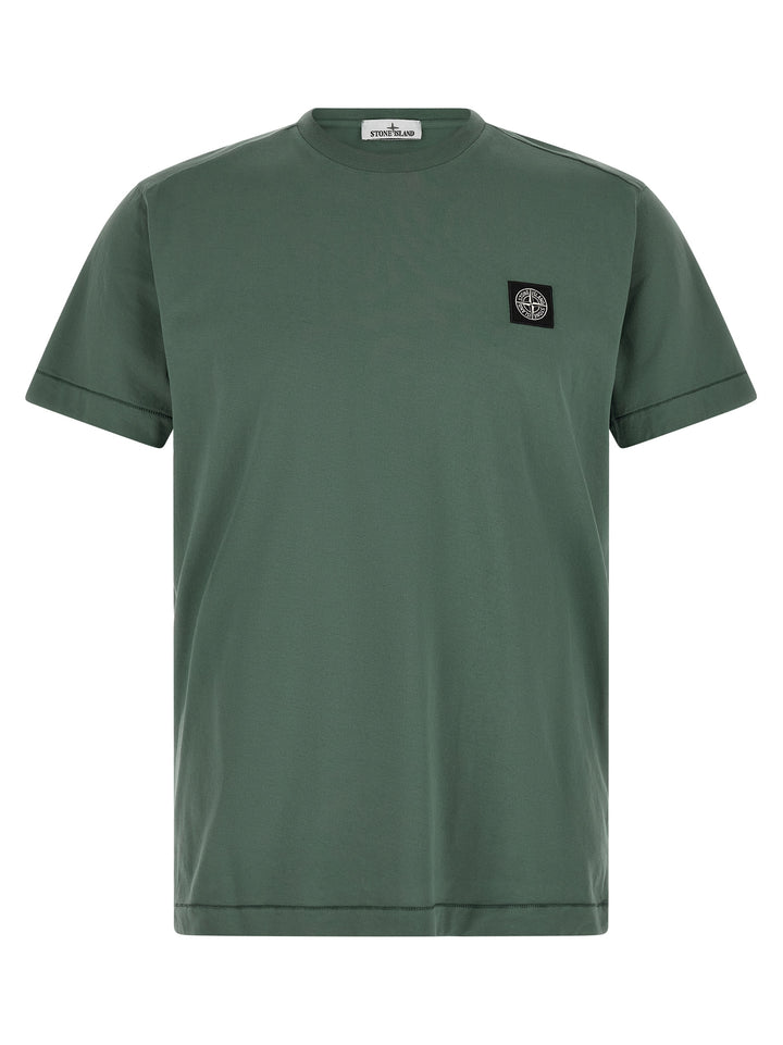 Stone Island 2100027 T shirt - Verde | a15e8321e45ed9f6d9e4204ce9e9f92a46113fd7