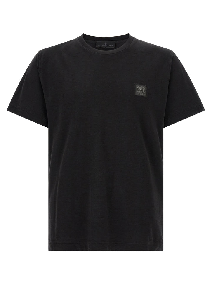 Stone Island Badge Stone Island Ghost T shirt - Nero | 69bfc40c99f991b6a520ba5e2241d3745fcad305